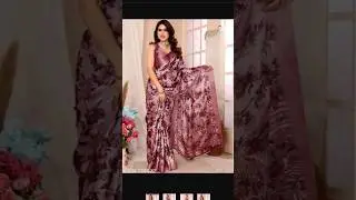 fancy chiffon Georgette digital printed saree ka collection #viral #tranding #fancysarees #fashion