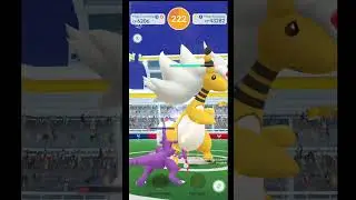 Mega Ampharos Solo in Pokemon Go | Shiny ? |