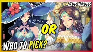 Exos Heroes - Gold FC Valentina Vs Gold FC Talia | Who To Pick From 10th Eternal Bond Season?