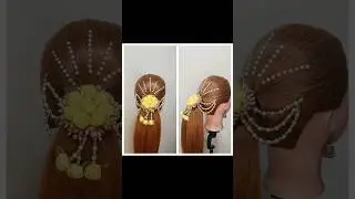 ✨ Easy & Beautiful Hairstyles for Girls | Simple Hair Style Ideas 💖👧  #easyhairstyle #short  #fyp