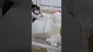 تغير الشراشف للمريض الفاقد الوعي 💊💉
