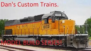Серия статей о сборке DCT: HLCX SD40-2TR #6112. Часть 3: Топливные баки и грузовики.