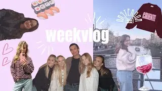 laatste WEEKVLOG van 2025 | sushi | laatste stage dagen | Amsterdam met faye