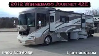 Lichtsinn.com - 2012 Winnebago Journey 42E Motor Home Class A - Diesel
