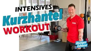 Das beste 10 Min. Kurzhantel Workout für zuhause (super intensiv)