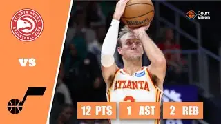 Luke Kennard - 12 Points, 1 Assist, 2 Rebounds vs Jazz - 2025-26 Regular Season