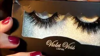Обзор/примерка ресниц Violet Voss Limited Edition Faux Mink Lashes