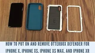 Как включить и удалить OtterBox Defender для iPhone X, iPhone XS, iPhone XS Max или iPhone XR
