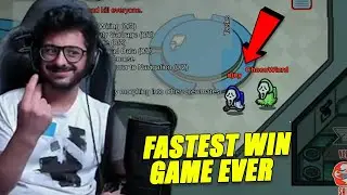 Carry Among us Fastest Win Game Ever | Carryislive Highlight