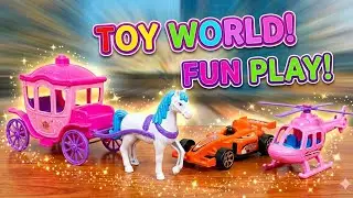 8:22 Minutes Satisfying & Relaxing Toys Video | No Talking | Calm Entertainment 