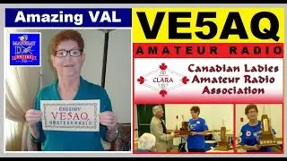Amazing Valerie Anne Lemko VE5ACJ - CANADA | Amateur Radio C.L.A.R.A.