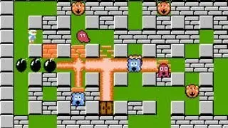 NES Bomberman Old Version Gameplay🎮 #trending #youtube #viralvideo @AjjuGamer12 #games #video #nes