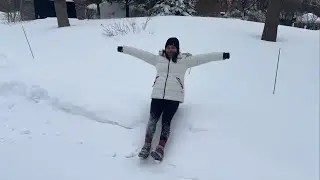 Snowfall ke din masti 🥳🥳🤩. #minivlog #snow #snowfall 