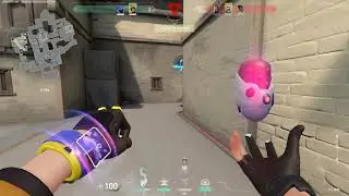 Killjoy ACE + 1v3 clutch post plant - VALORANT Highlights - sycknesS