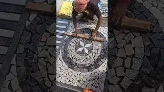 karje floor design,, chips crazy flooring installation#marble#newdesign#crazy#karjefloor#flooring
