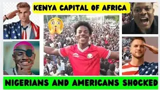 🛑AMERICANS and NIGERIANS  SHOCKING REACTION about  ISHOWSPEED TOUR IN KENYA...