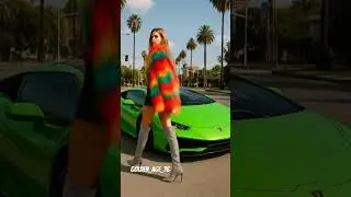 TOP MODELS LOS ANGELES FASHION STYLE #fashion #model #style #lamborghini #shortsfeed #shorts #short