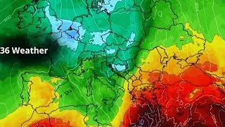 Europe Weather |  May 10 , 2025 , GFS Model in 850 hPa - Europe Temperature