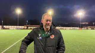 Brett Whaleys post match thoughts&hellip; Belper Utd 2 Rangers 0