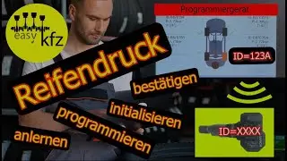 Reifendruckventil programmieren & anlernen + Druck bestätigen – einfach erklärt! #kfz  #automobile