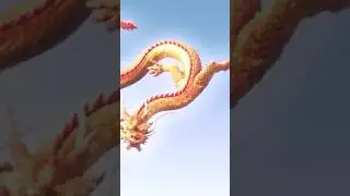 Chinese Gold Dragon Flight ( HD) 神龙
