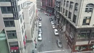 🪟 Boston Chinatown street view, ambient street noise, quiet typing, Aug 2022 [4K]