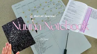 Nuuna Notebook || Bujo Setup || Functional Planning || #plannercommunity #functionalplanner