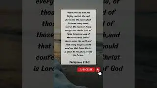 Daily Scripture. #jesus #name #scripture #prayer #explore #shorts #nathanielbassey #mercychinwo #911