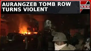 Unrest In Nagpur | Tension Rise During VHP Stir March | CM Links Violence To Film 'Chhaava' | Watch