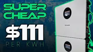 Testing the CHEAPEST 48v 100Ah Wall Mount battery I can find - Humsienk