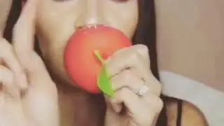 How to use the CandyLipz red apple lip plumper