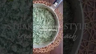 How to cook creamed Spinach #spinach #creamedspinach #thanksgiving