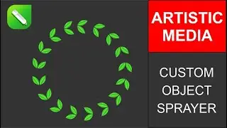 Artistic Media Object Sprayer - CorelDraw 2021