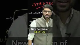 New NEET Pattern Strategy 🔥| NCERT + Max Questions Variety | Rohit Sir #shorts