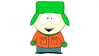 Drawing Kyle Broflovsky from South Park @Nikoldraws