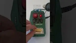 Test fer &agrave; souder parkside de chez Lidl