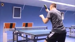 Table tennis training tool for exelent training alone
