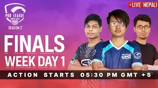 [Nepali] PMPL South Asia S2 | Finals Day 1 | PUBG MOBILE Pro League 2020