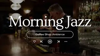 Good Mood with Warm Winter Jazz Music ⛄Outdoor Coffee Shop Ambience & Relaxing Jazz Background Music