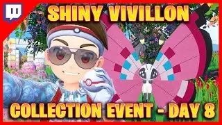 [#204] - Shiny Vivillon Collection Event - Day 8 (Meadow Form)