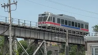 SEPTA M / Norristown High Speed Line at Bridgeport