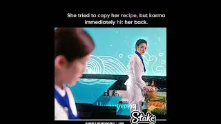She tried to copy her recipe,but karma immediately hit her back🙂||cupids kitchen💫|| #shorts
