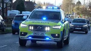 AWESOME VOLVO XC90 INTERCEPTOR! Roads Crime Car Responding Quick | Blacon Police Station