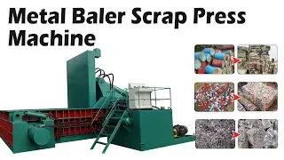 Metal Baler Scrap Press Machine: Highly Efficient Compression, Leading New Era of Metal Recycling!