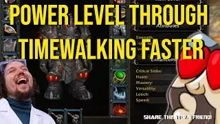 TIMEWALKING TWINK DUNGEON BOOSTING INTRODUCTION| Part 4| Well Fed and Professions| War Within 11.0.5