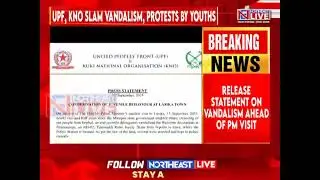 Manipur: UPF, KNO Condemn Vandalism Before PM Modi's Visit to State on Sept 12