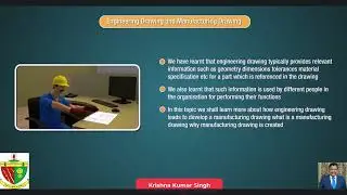 Bill of Materials & Manufacturing Drawings  - Lecture 31