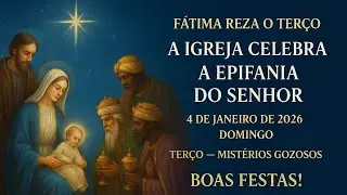 Ter&ccedil;o do Ros&aacute;rio, Mist&eacute;rios Gososos, 4 de Janeiro de 2026.
