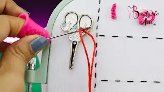 BORDADO DE MUESTRARIO DE 100 PUNTADAS DIFERENTES DE LA 61 a la 65 | HAND EMBROIDERY EASY SAMPLER