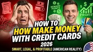 How to Make Money Using Credit Cards in 2026 &ndash; Smart, Legal, & Profitable (American Reality)